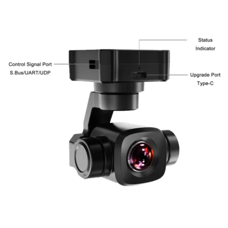 SIYI A8 mini 4K 8MP Ultra HD 6X Digital Zoom Gimbal Camera