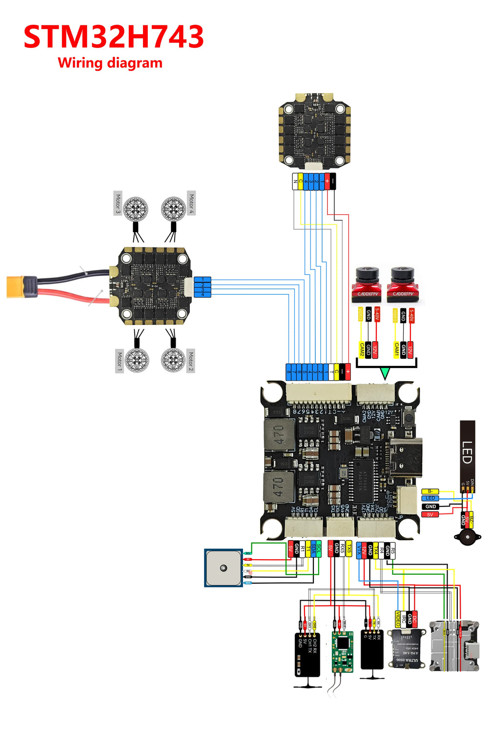 H743 Flight Controller ArduPilot, and Betaflight firmware