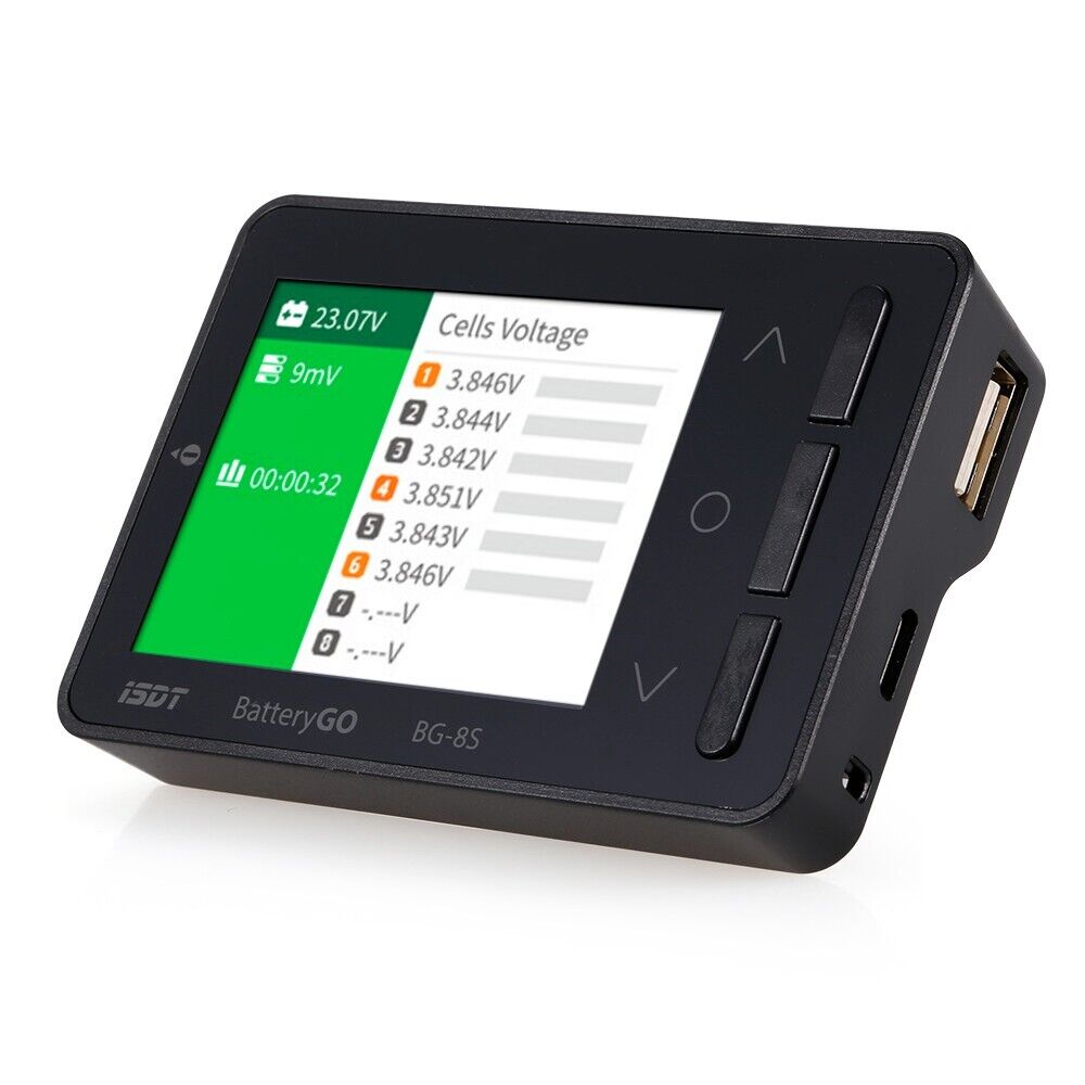 LCD Display Digital Battery Capacity Balance Checker for LiPo Batteries