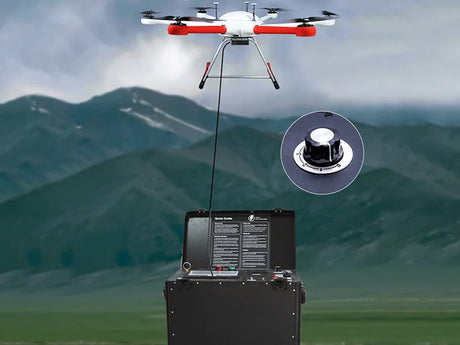 High-Voltage Tethered Drone Power System T60