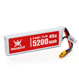 ReadyEdi 5200mAH 11.1V 45C 3S1P Lipo Battery Pack With XT60 Plug