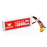 ReadyEdi 3600mAH 7.4V 45C 2S1P Lipo Battery Pack With XT60 Plug