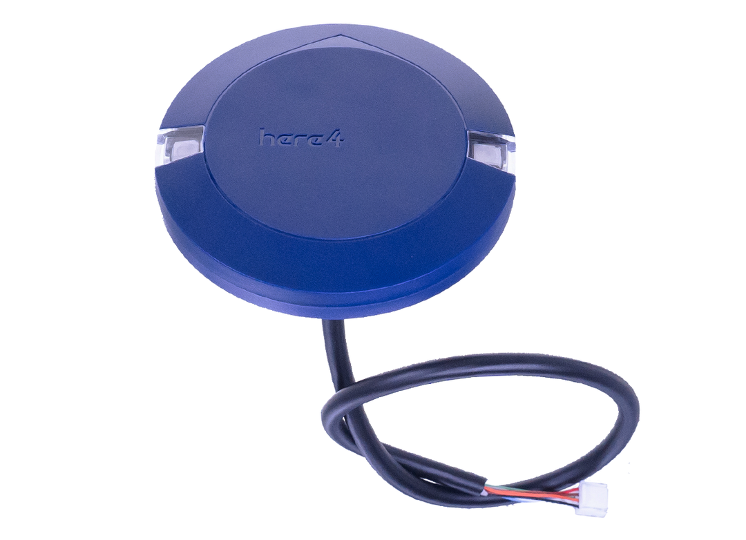 Here4 Blue Multiband RTK GNSS with NRF 2.4GHz Radio