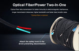 High-Voltage Tethered Drone Power System T60