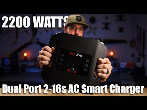 iSDT X16 Professional Dual Channel AC/DC Smart Charger
